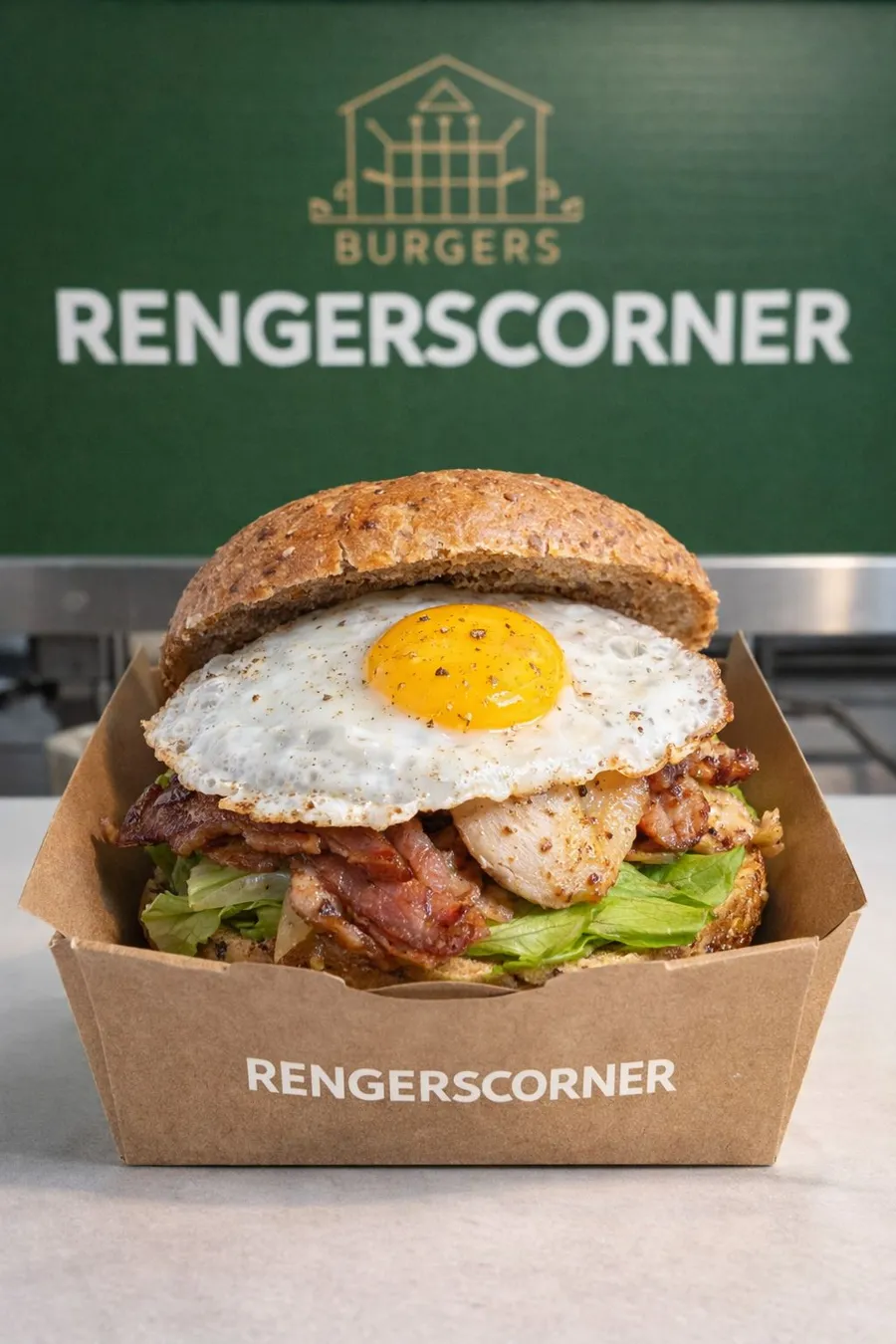 High protein sandwich