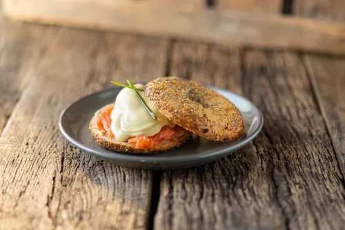 Eggs Benedict met zalm