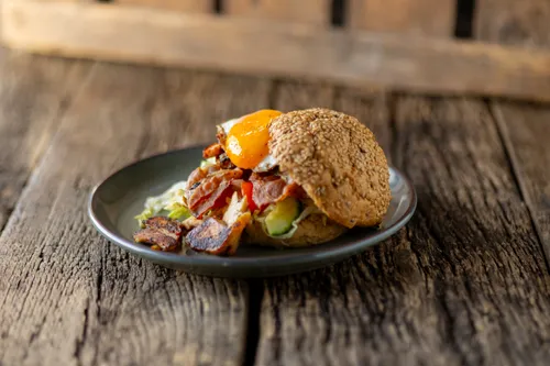 High protein sandwich