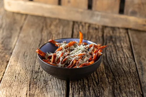 loaded fries Sweet potato